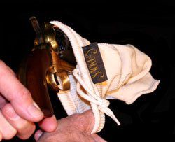 MODEL 400 (13.5") – Standard Handgun Sack (Natural Cotton)