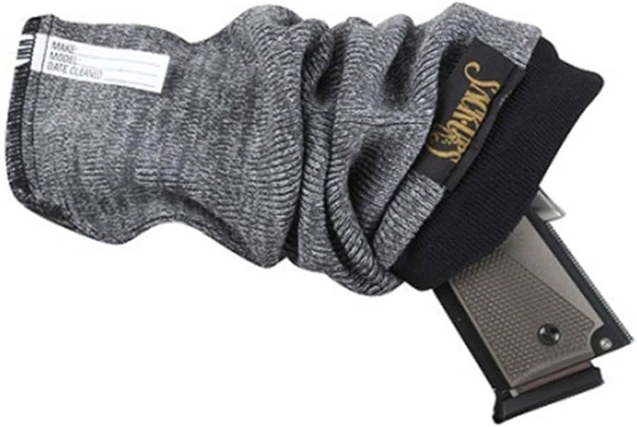 MODEL 218 (8") – Compact Pistol Sack (Gray)