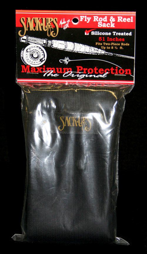MODEL 539 (36") – Four Pouch Sack for 4-Piece Fly Rods (Black)